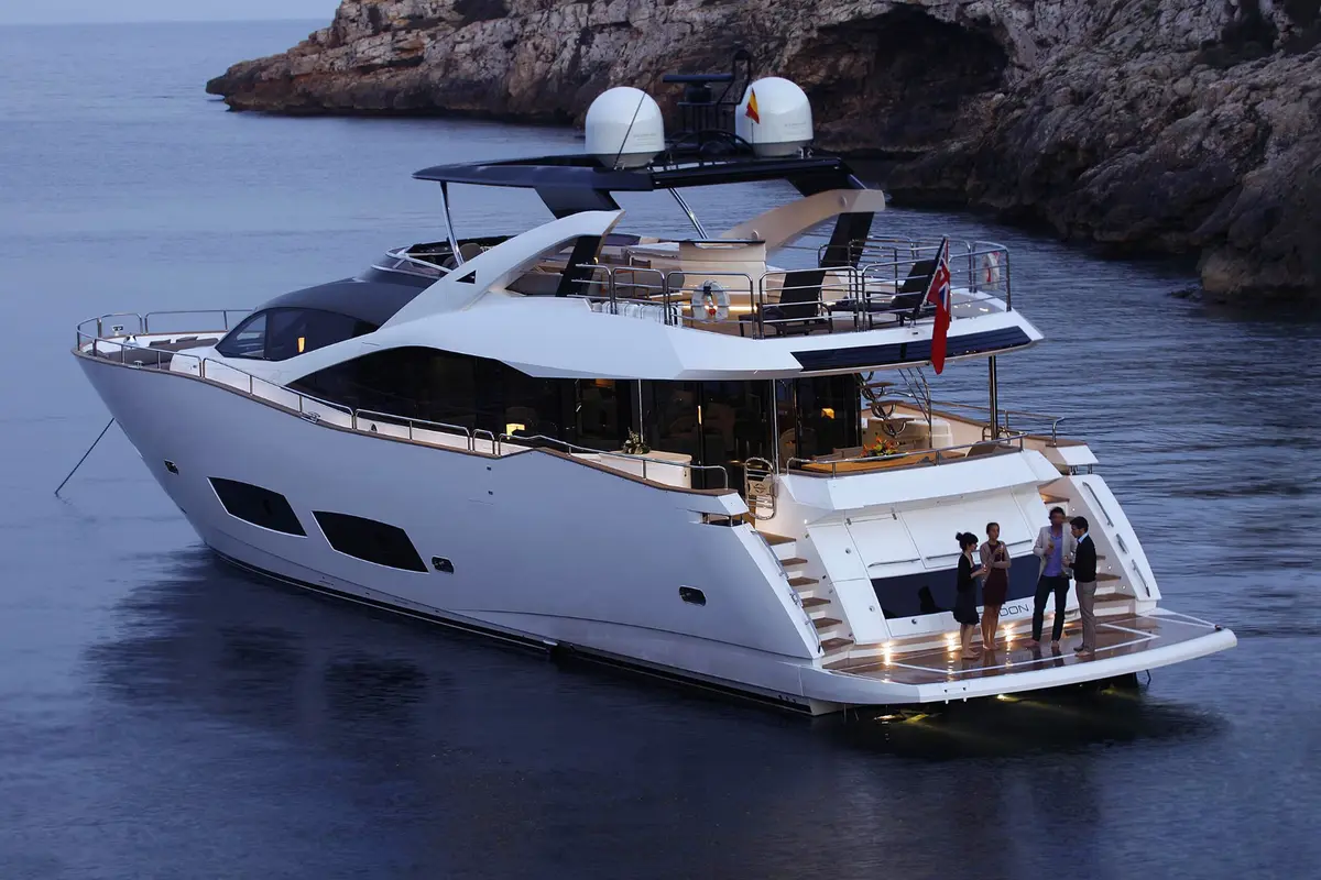 Sunseeker 28, main deck — Mallorca Yachst Hire, Mallorca